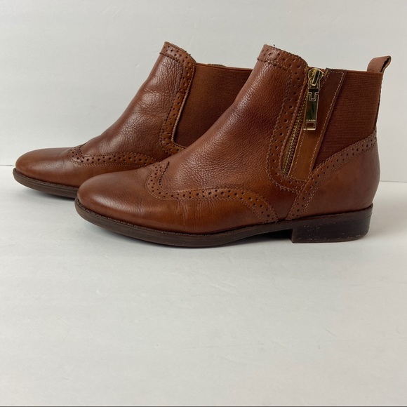 Tommy Hilfiger Twodettan Brown Ankle Booties 9.5 - Picture 6 of 10